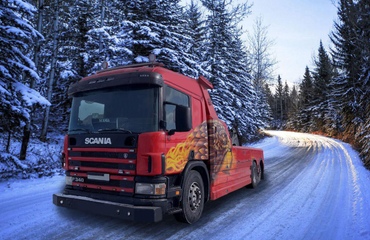 Эвакуатор на базе Scania